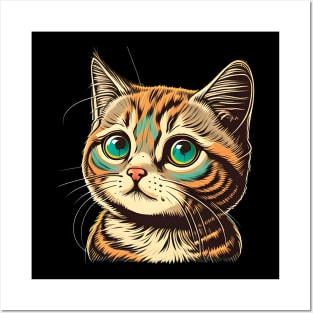 Cute Kitten Kitty Lover, Kids Cat Lover Posters and Art